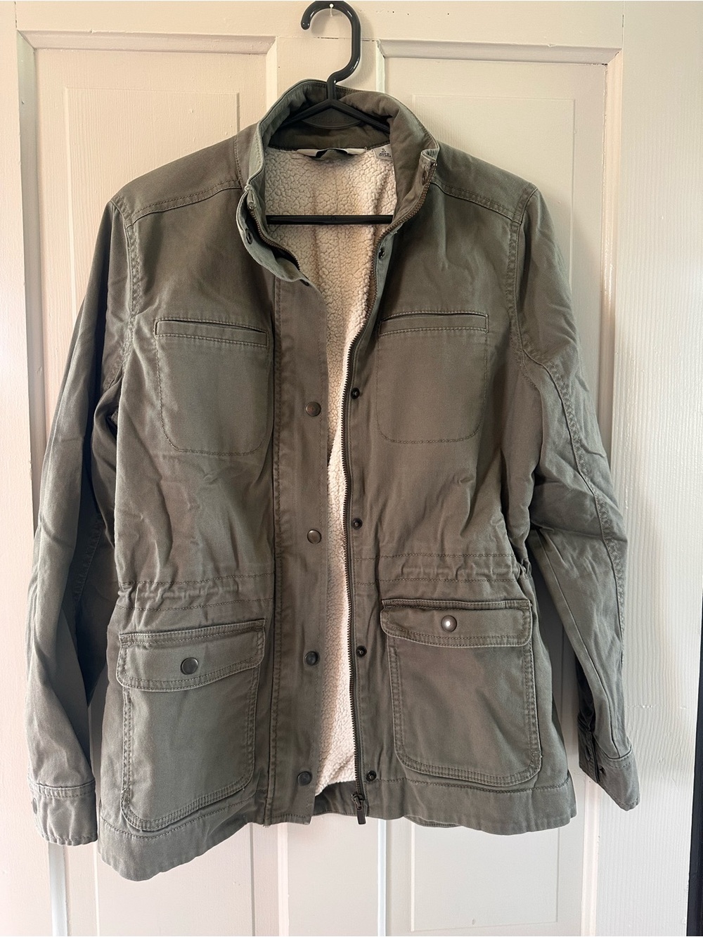 LL Bean Sherpa Lined Jacket - Picture 4 of 6